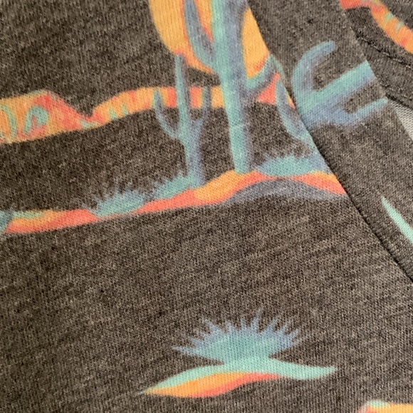 Dale Brisby X Rock & Roll Denim grey short sleeve desert cactus t-shirt Size L - Picture 3 of 7